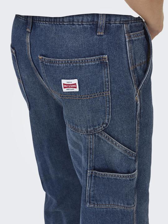 Produktbild Only & Sons ONSEDGE Mittlere Taille Gerade geschnitten Jeans Normal geschnitten jeans (34)