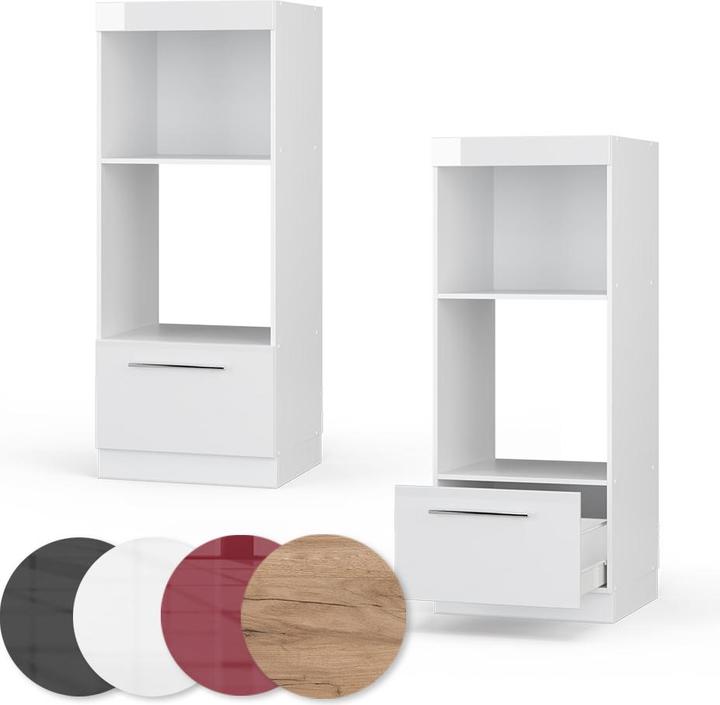 Image du produit Vicco Mikrowellenschrank Fame-Line