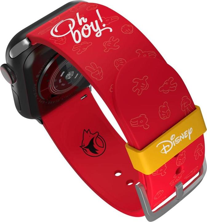 Actual product image Moby Fox Disney bracelet pour smartwatch Mickey Mouse Vintage Icon (Stainless steel, Silicone)