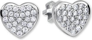 Produktbild Brilio Romantic white gold earrings Heart 239 001 00983 07