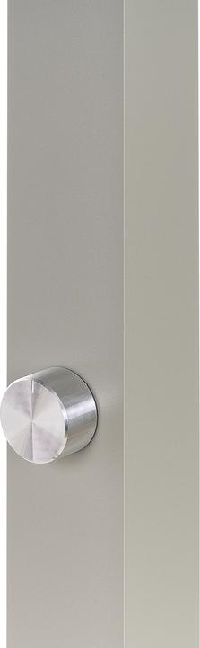Actual product image Beliani Floor lamp LED metal silver 194 cm rectangular SAGITTA (11200 lm)