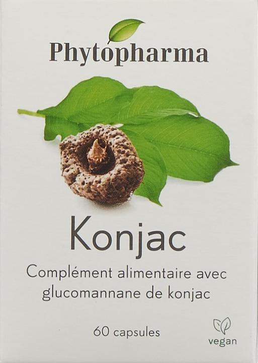 Produktbild Phytopharma Konjak Kapseln (60 Stück, Kapseln, 69 g)