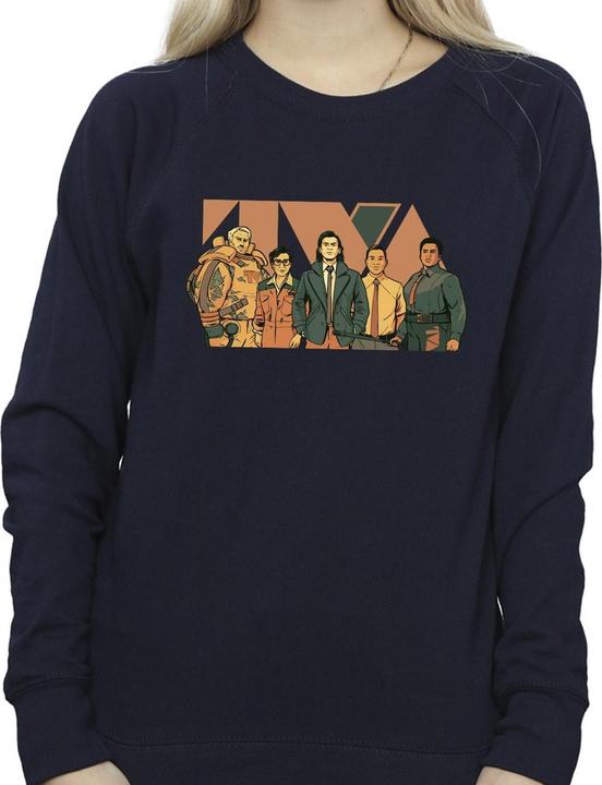 Actual product image Womens/Ladies Loki TVA Group Sweatshirt (3XL)