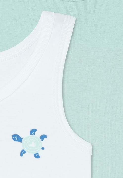 Actual product image Schiesser Fine Rib vest (104)