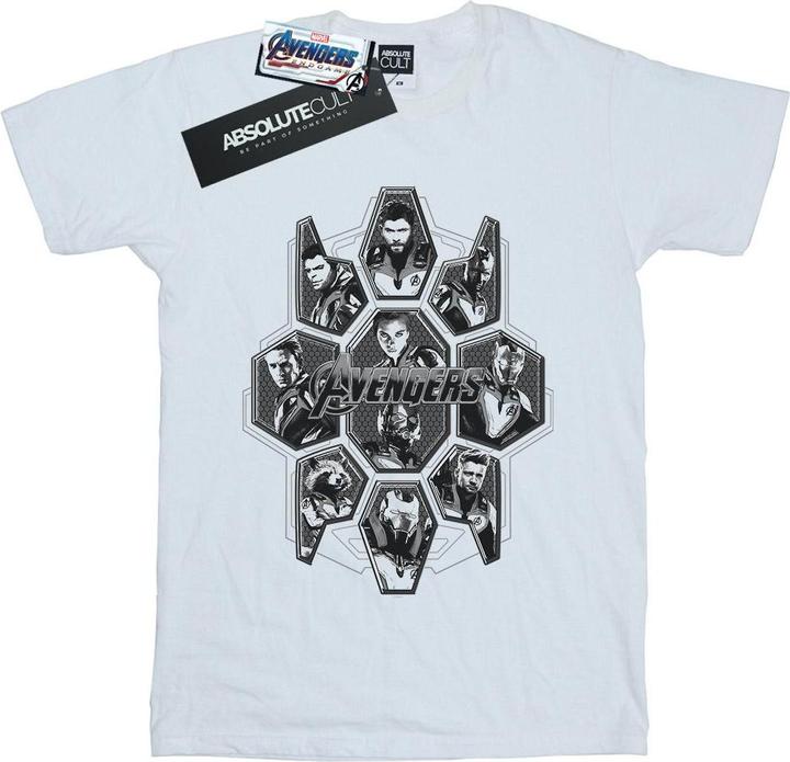 Avengers Endgame Hero Shapes TShirt (L)