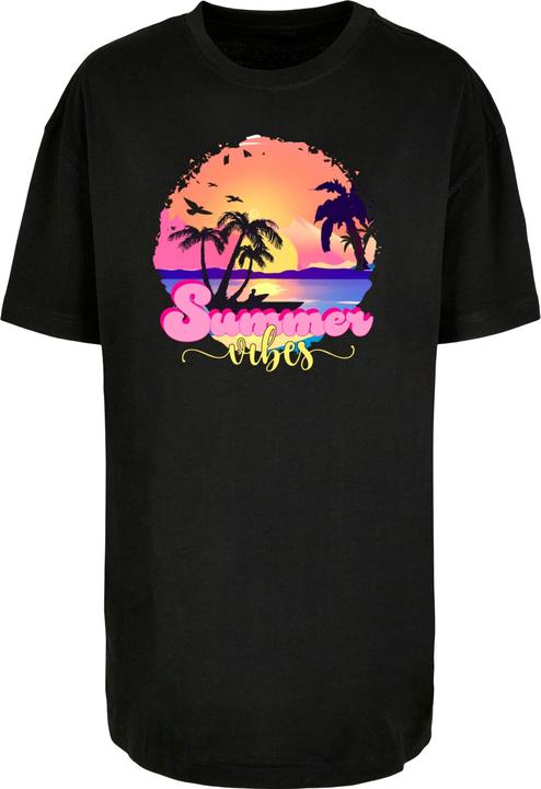 Image du produit Merchcode Ladies Summer Vibes Sunset Oversized Boyfriend Tee - 118413 (M)