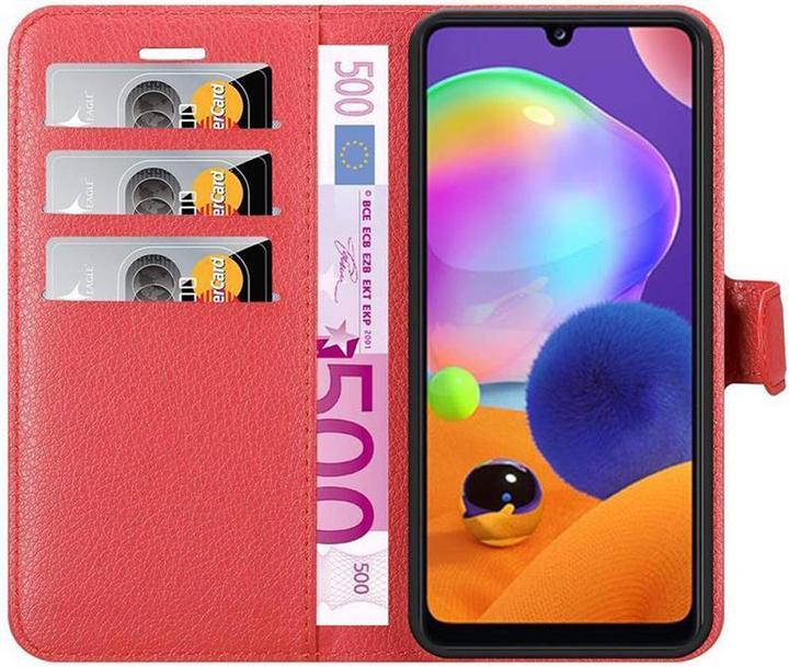 Actual product image Cadorabo Book with stand function cover (Samsung Galaxy A31)