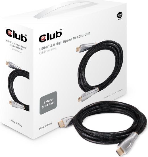 Productafbeelding Club 3D HDMI (Type A) - HDMI (Type A) (3 m, HDMI)