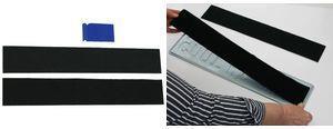 Immagine prodotto IWH Porta targa in velcro (Frontale, Formato lungo)