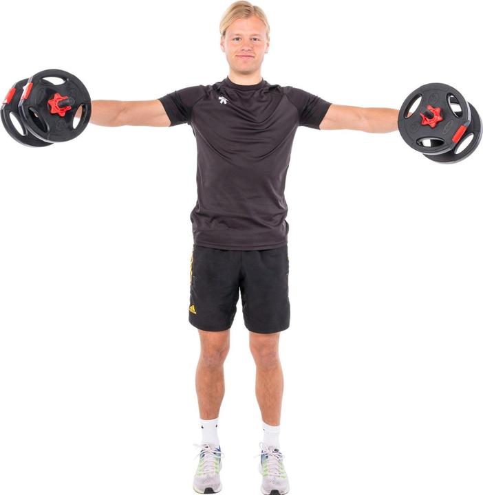 Actual product image Pure2improve Hybrid dumbbell set (8 x 1.25 kg, 4 x 2.5 kg)