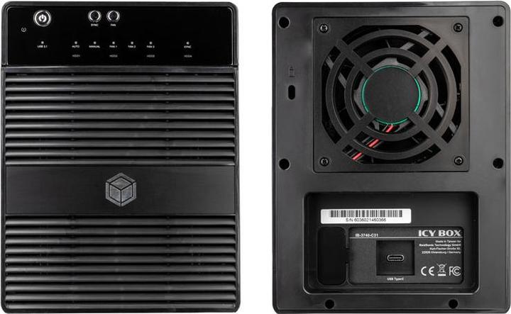 Actual product image Icy Box IB-3740-C31 (2.5", 3.5")