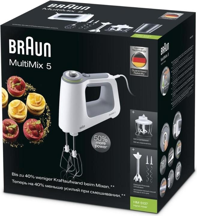 Produktbild Braun MultiMix 5 HM5137WH (750 W)