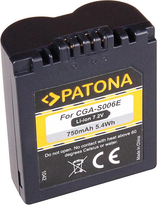 Immagine prodotto Patona Panasonic CGA-S006E (Accumulatore di carica elettrica)