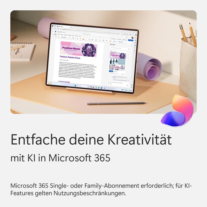 Produktbild Microsoft 365 Single (1 User, 5 Geräte/User, 12 Monate)