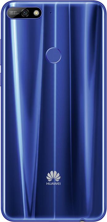 Produktbild Huawei Y7 2018 (16 GB, Blue, 5.99", Dual SIM + SD, 13 Mpx, 4G)