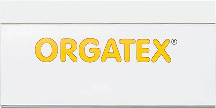 Actual product image Orgatex Standard magnetic insert labels