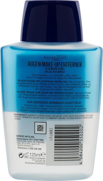 Immagine prodotto Maybelline New York Struccante per gli occhi (Struccante, 125 ml)