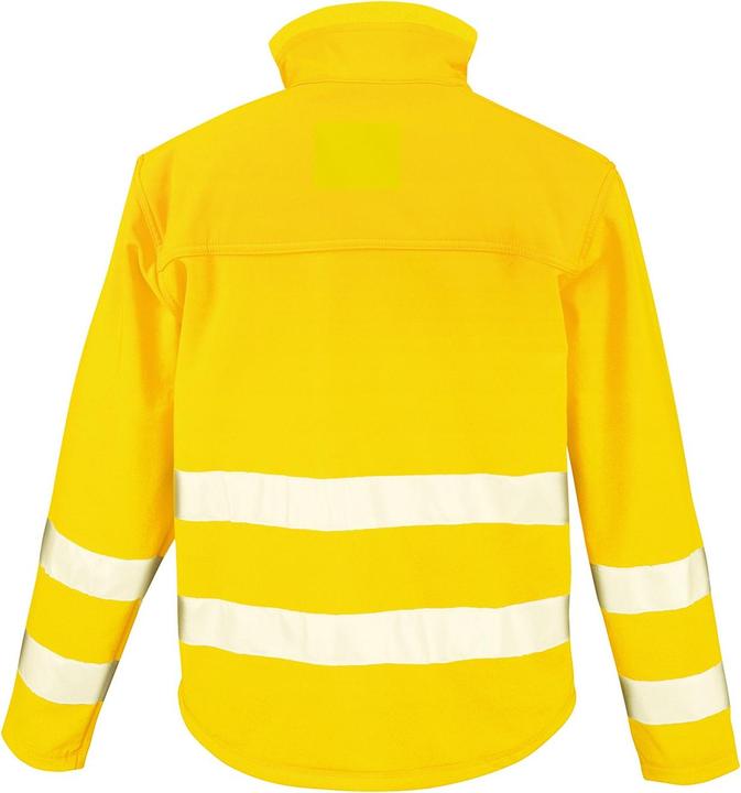 Actual product image Result Unisex Adult Hi-Vis Soft Shell Jacket (M)