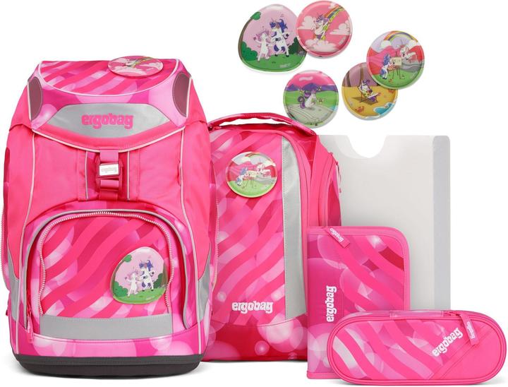 Ergobag 6-tlg.KuntBärbuntes Einhorn Neo (20 l)