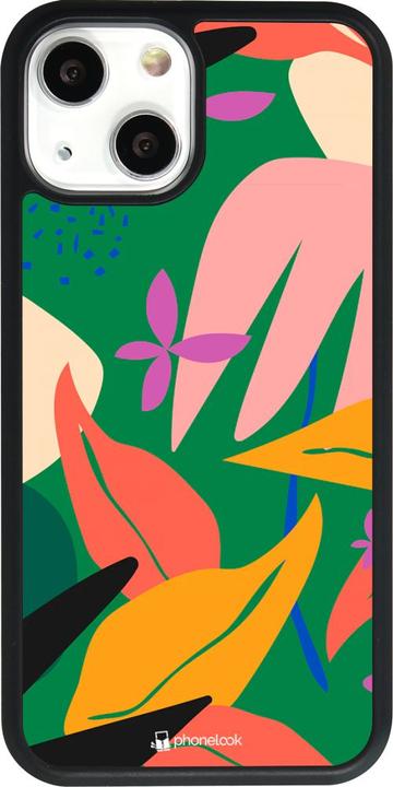 Image du produit PhoneLook Coque Silicone rigide noir Abstract Jungle (Apple iPhone 13 mini)