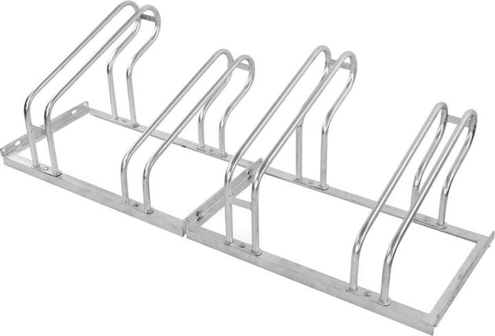 Moravia Support cycles CLASSIC 1400 mm haut/bas, pour 4 vélos