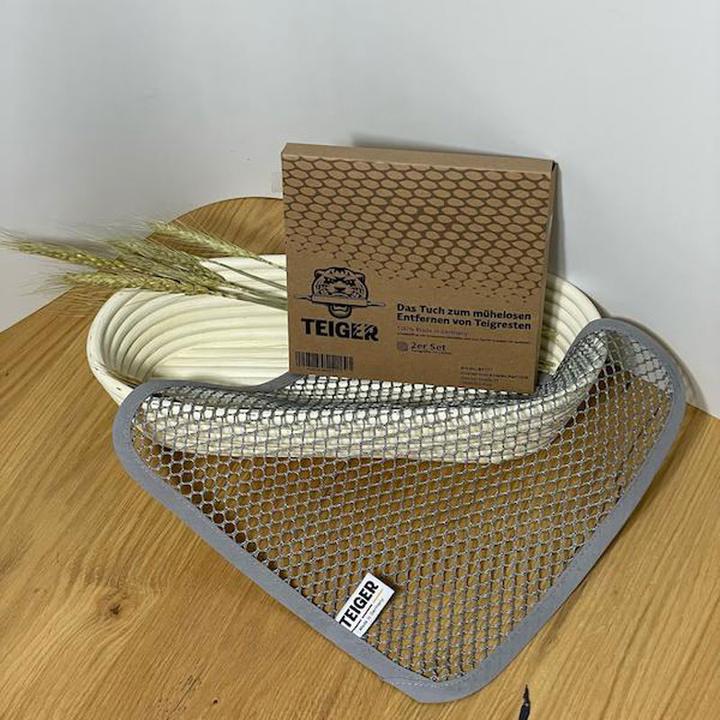 Image du produit Teiger Chiffon de nettoyage pour les restes de pâte (2 pcs)