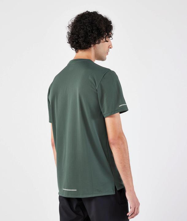 Immagine prodotto Kiprun Maglietta da running traspirante a maniche corte da uomo - Run 500 Dry verde scuro (L)