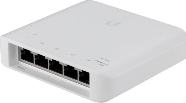 Actual product image Ubiquiti UnifiFlex:Outdoor 5Port PoE Switch (5 Ports)