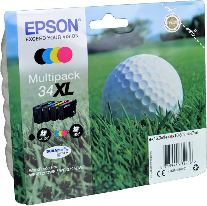 Image du produit Epson 34XL DuraBrite Ultra Multipack (M, CF, C, Y)