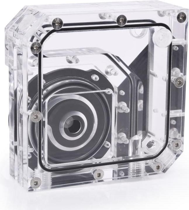 Image du produit Alphacool Réservoir de compensation Rise Flat Reservoir D5 avec pompe