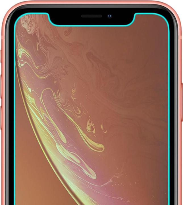 Actual product image Nalia (2-pack) Protective glass (2 Piece, Apple iPhone XR)
