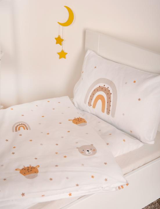 Actual product image Herding Little Friends Flannel Bedding