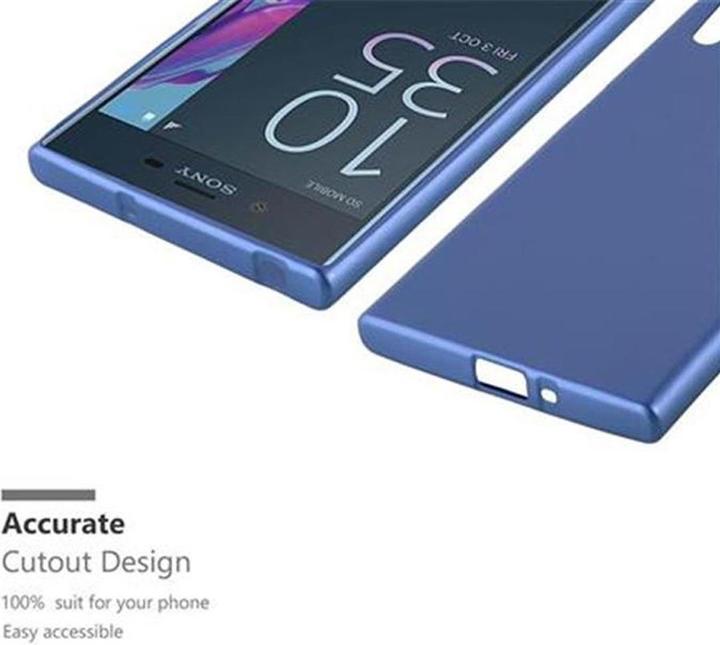 Image du produit Cadorabo Couverture métallique mate TPU (Sony Xperia XZ)