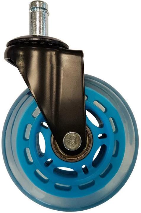 Actual product image LC-Power Gaming Chair Castors Set of 5 Light Blue