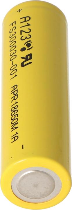 Immagine prodotto AccuCell Batteria A123 APR18650M1-A, batteria LiFePo4 (18650, 1100 mAh)
