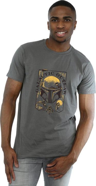 Immagine prodotto Star Wars Galactic Outlaw Distress Maglietta Uomo (4XL)