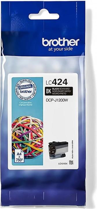 Produktbild Brother LC-424BK Tintenpatrone – Schwarz (BK)