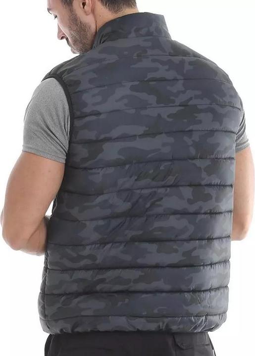 Actual product image Lee Cooper Mens Camo Padded Gilet (XL)
