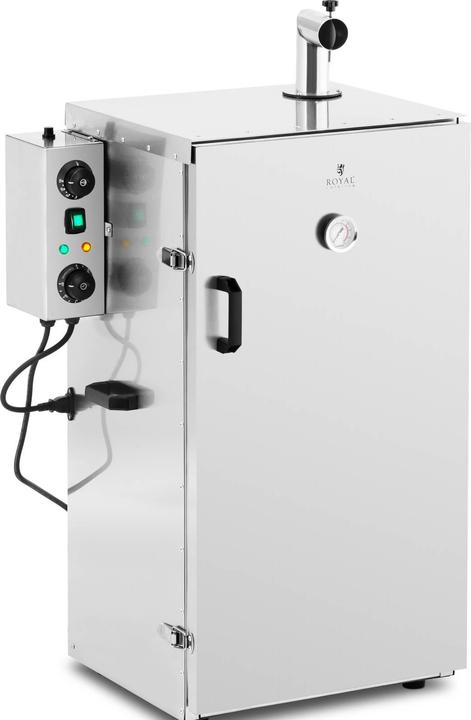 Produktbild Royal Catering Räucherofen Edelstahl Smoker Räucherschrank Räuchertonne 105 L 4 Roste