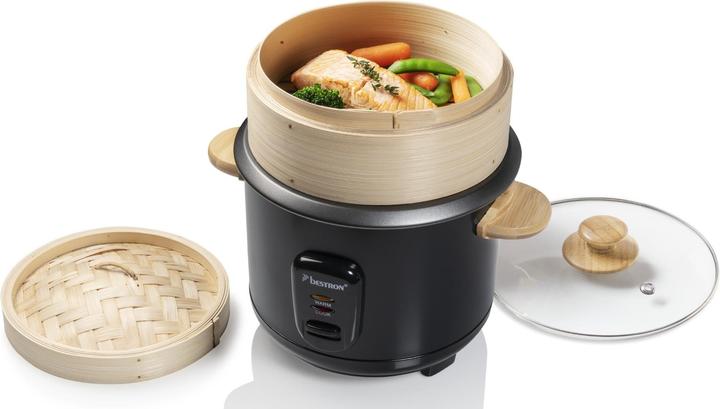 Actual product image Bestron Best Rice Cooker ARC100BBS bk 1L