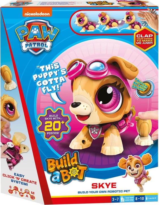 Actual product image Goliath Toys Build a bot PAW Patrol Skye - interactive robot