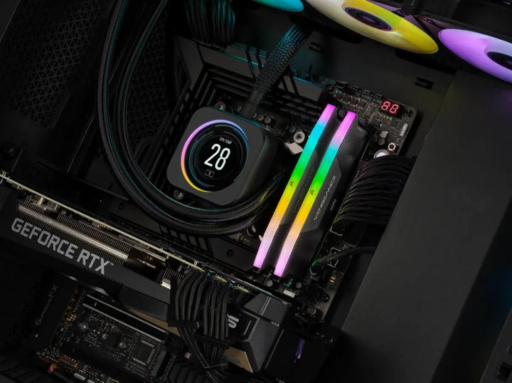 Produktbild Corsair Vengeance RGB (2 x 16GB, 5600 MHz, DDR5-RAM, DIMM)
