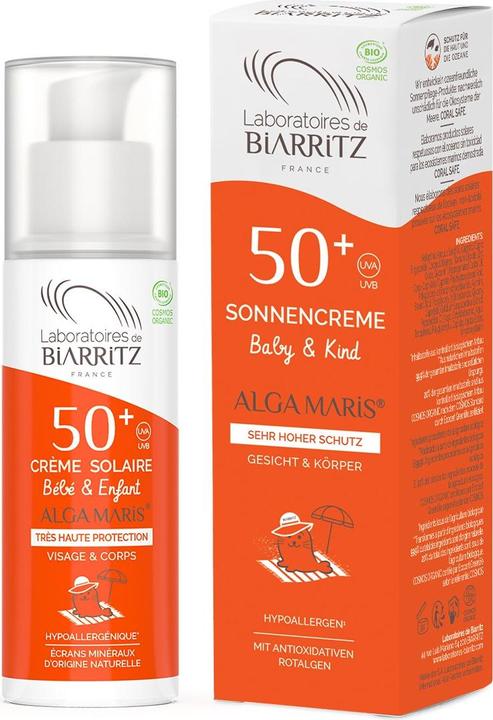 Produktbild Laboratoires de Biarritz Alga Maris Kinder SPF 50+ (Sonnencreme, SPF 50+, 100 ml, 161 g)