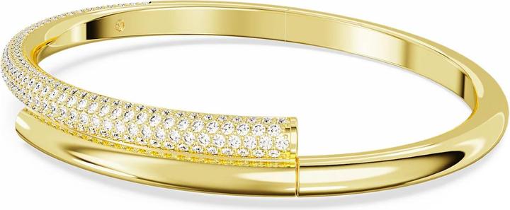 Swarovski Dextera Armreif Weiss Gold (16 cm, Swarovski Metall)
