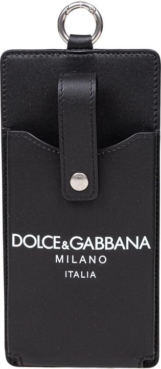 Immagine prodotto Dolce & Gabbana leather cell phone holder with black logo