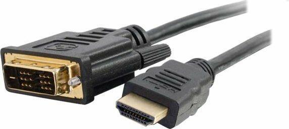 Immagine prodotto C2G Cavo da HDMI a DVI da 1 m (3ft) - Cavo adattatore da HDMI a DVI-D - 1080p - M/M - Cavo adattatore - (1 m, HDMI)