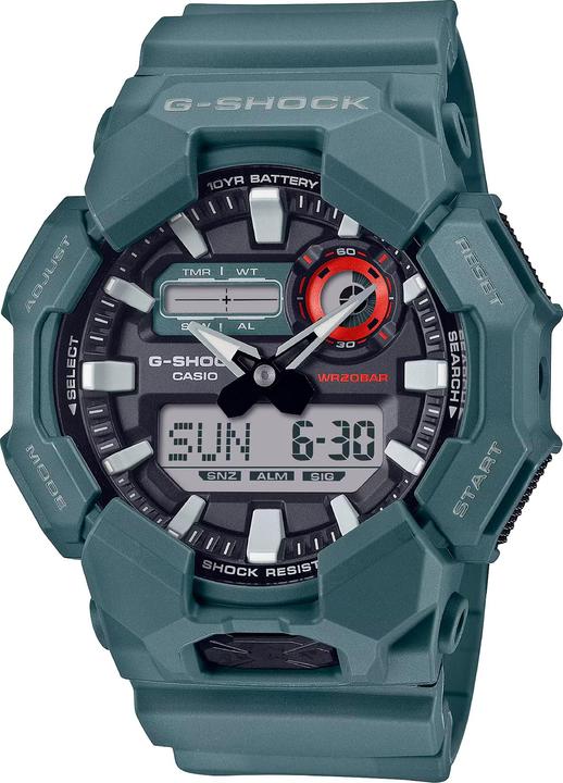 Produktbild G-Shock GA-010-2AER (Digitaluhr, Chronograph, 51.90 mm)
