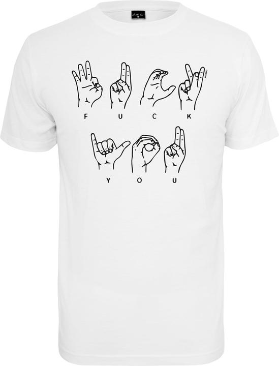 Mister Tee FU Sign Language Tee