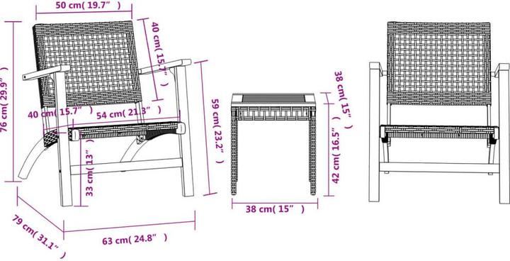 Image du produit VidaXL Jevdokija (63 cm)