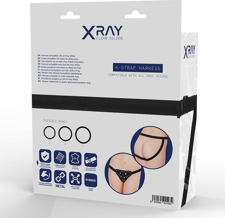 Image du produit X Ray Strap-On "Four Strap Harness" (Harnais à quatre lanières)